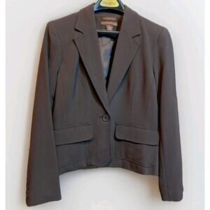 Bandolino Dark Brown Women's Blazer NWT Size 8P Office Business Suit Jacket
